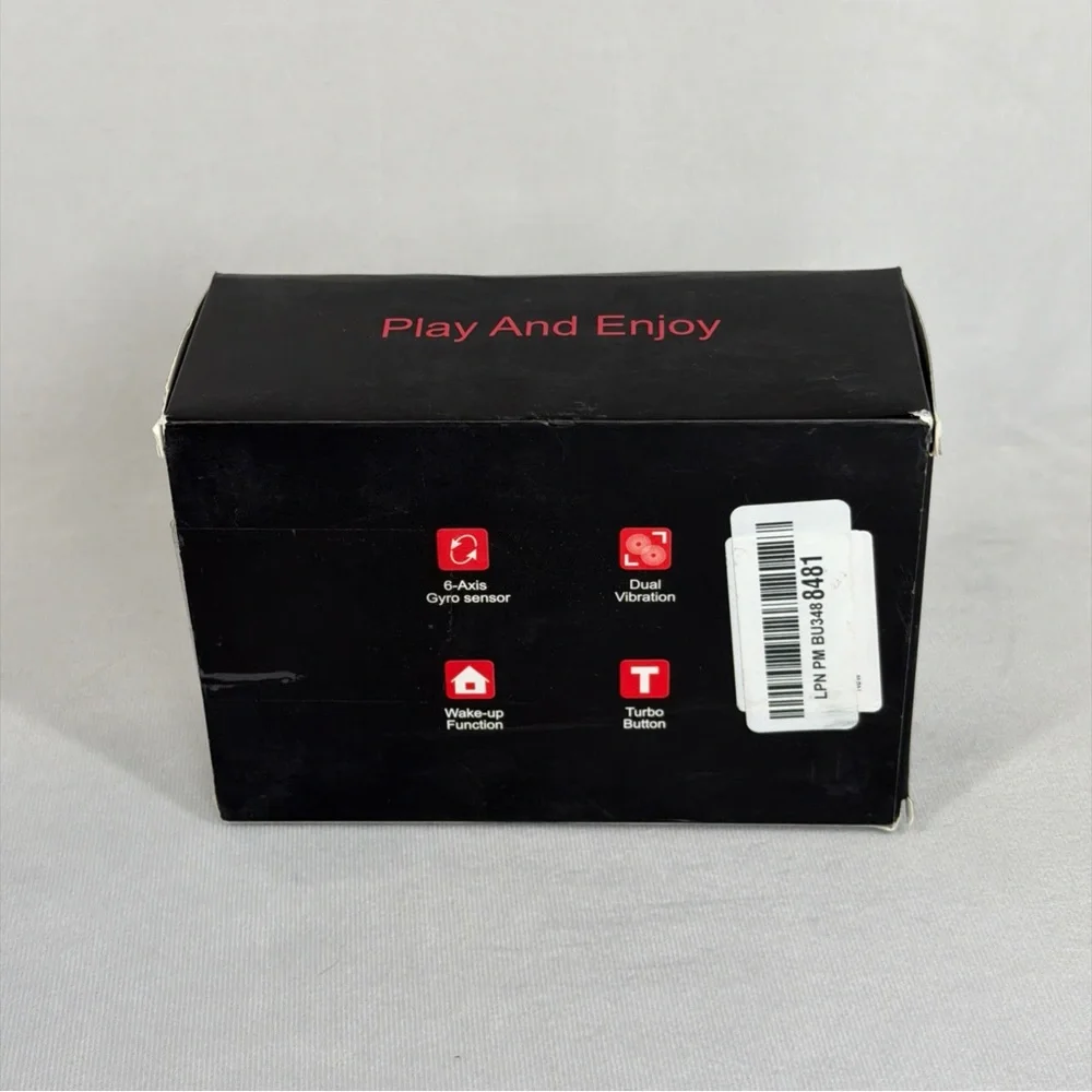 YS27 Gamepad NON-OEM Controller‎ - Black (New/Open Box)